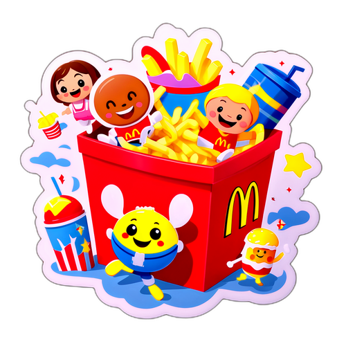 ハッピーセットの楽しいシーン