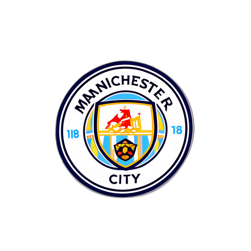 Manchester City-logo klistremerke