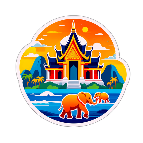 Beautés emblématiques de la Thaïlande