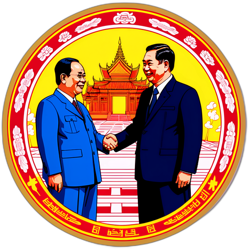 柬中友好外交场景