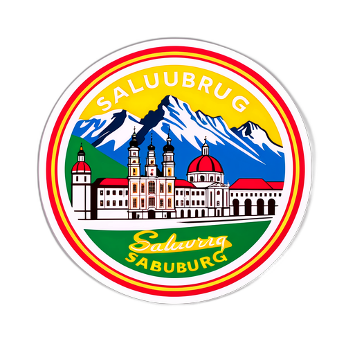 Charmantes Stadtmotiv Salzburg