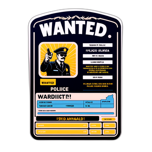 Wanted - Policja w stylu retro
