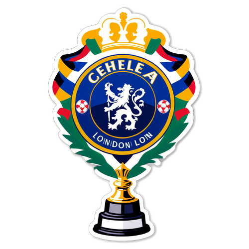 ¡Orgullo de Londres! El Sticker de Chelsea que Derrota a Todos los Trofeos