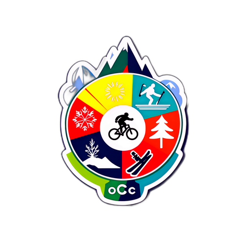 Znaczek z logo IOC