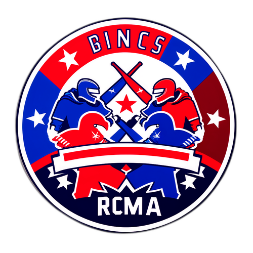 Rangers vs. Roma Klistermärke