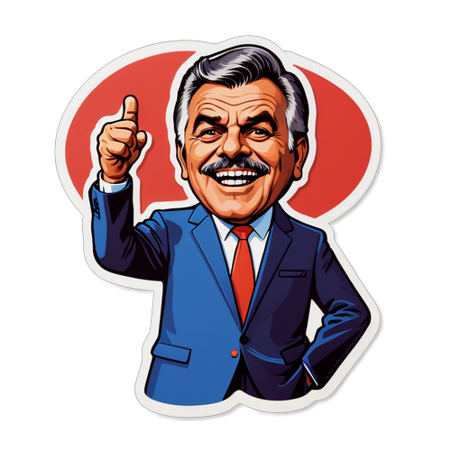 Sticker Divertido con Frases Icónicas de Darío Barassi