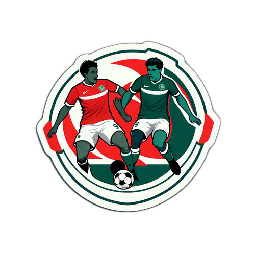 Fierce Rivalry: Internacional vs. Palmeiras Soccer Match