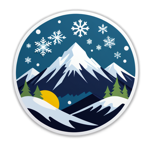 Colorado Snowstorm Prediction Sticker