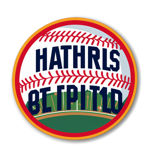 MLB賽程貼紙設計