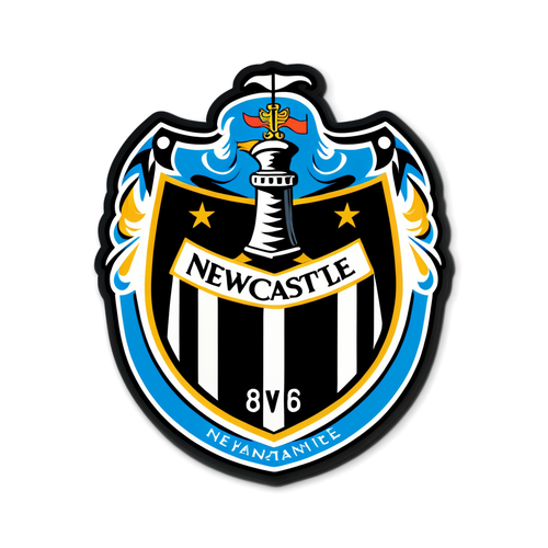 Newcastle United - Classic Logo Tarra