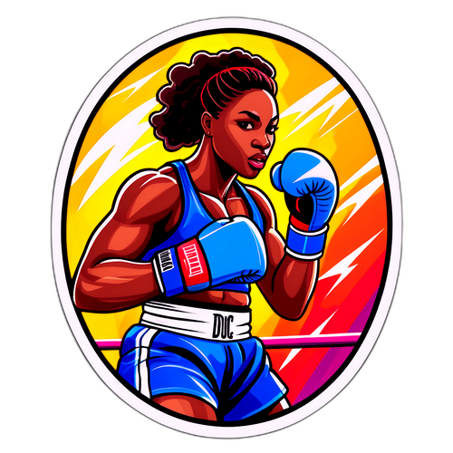 A Fierce Illustration of Strength and Determination