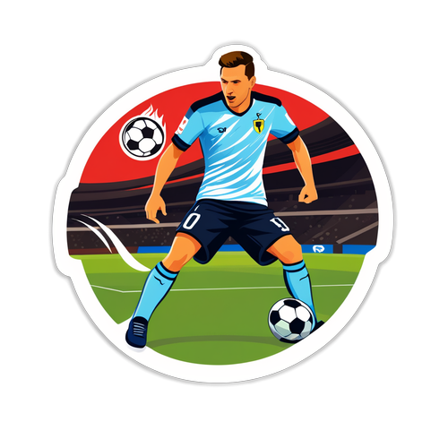 Sticker tematyczny Radomiak vs GKS Katowice