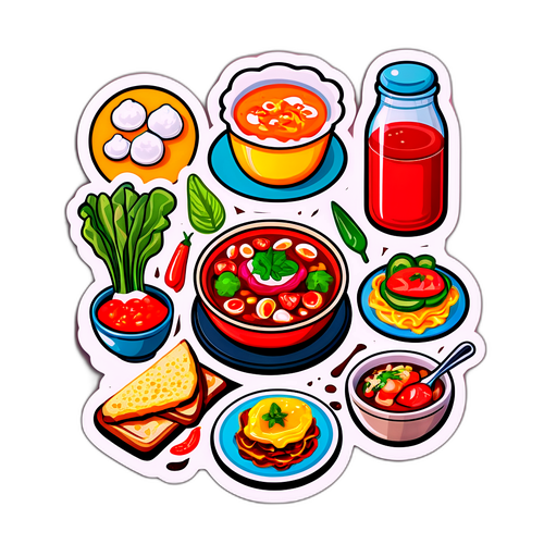 Zuhal Topal'ın Popüler Yemekleri Sticker'ı