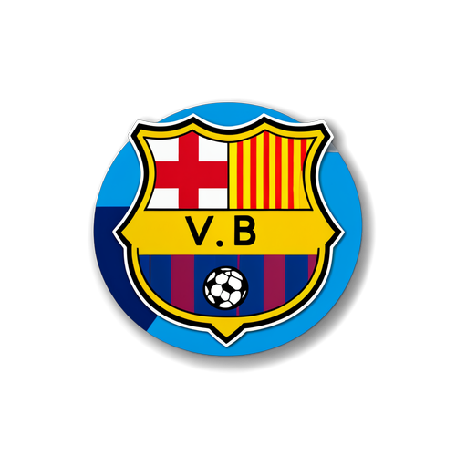 Sticker para sa Labanan ng Barcelona at Las Palmas