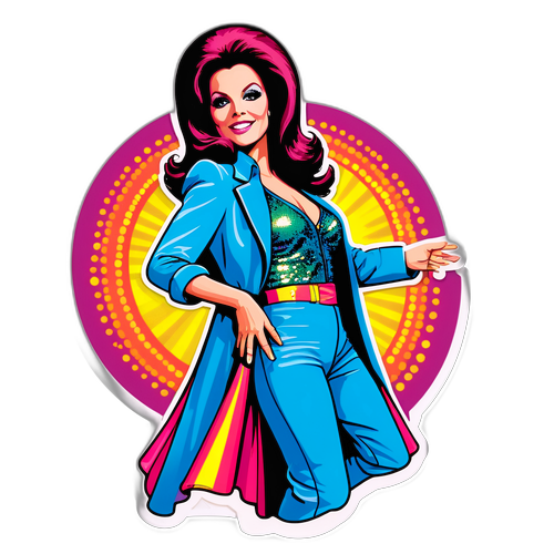 Priscilla Presley Discotanssija 70-luvulla