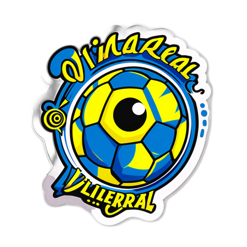 Sticker ya Villarreal na Viwango vya Soka
