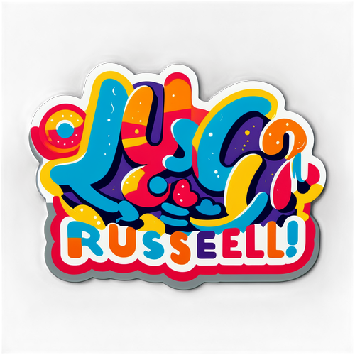 Adesivo Giocoso 'Russell'