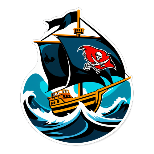 Yo Ho Ho! Unleash the Buccaneer Spirit with This Epic Tampa Bay Sticker Design!