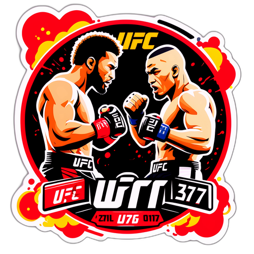 UFC 317 Showdown Sticker