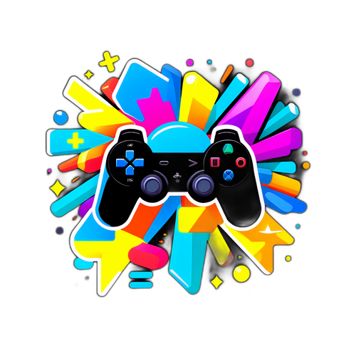 Adesivo Retro per PlayStation Plus