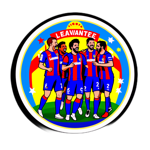 Sticker ya Sherehe ya Levante