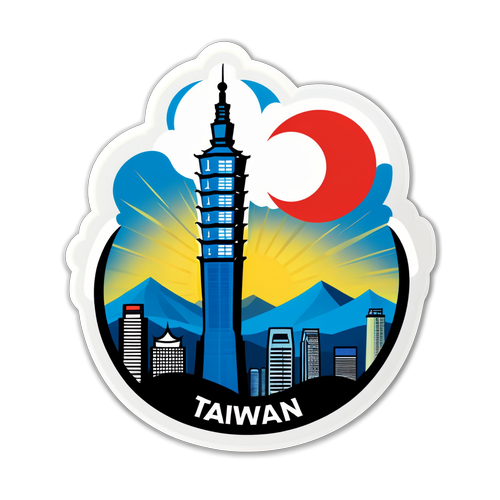 Stolthed over Taiwan: Flag og Vartegn