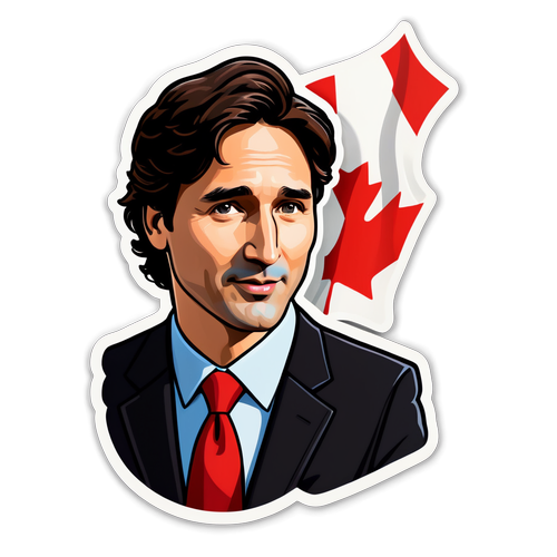 Charismatic Sticker ni Justin Trudeau