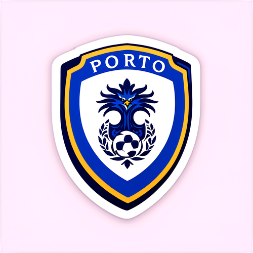 Desain Stiker Porto Modern: Kombinasi Sejarah dan Prestasi Tim dalam Satu Gambar!