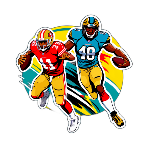 Eksena ng Labanan ng 49ers at Jaguars