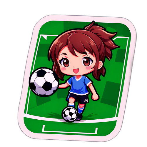 Sticker Anime Bertemakan Sepak Bola
