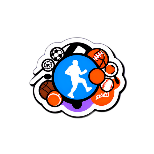 Αυτοκόλλητο με το λογότυπο Sport FM