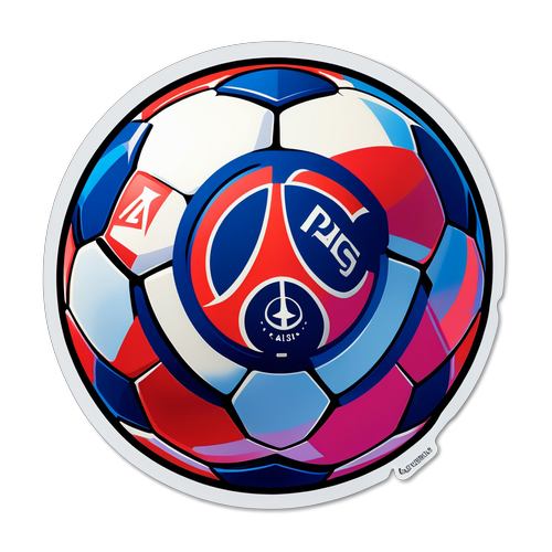 Scopri il Fantastico Sticker della Ligue des Champions: "Sogna Più Grande" con il Logo PSG!