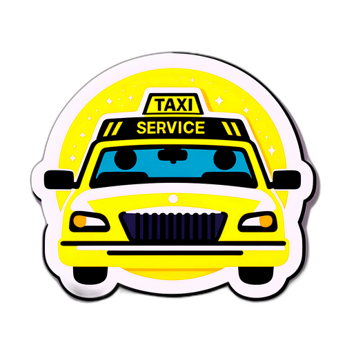 出租車服務貼紙