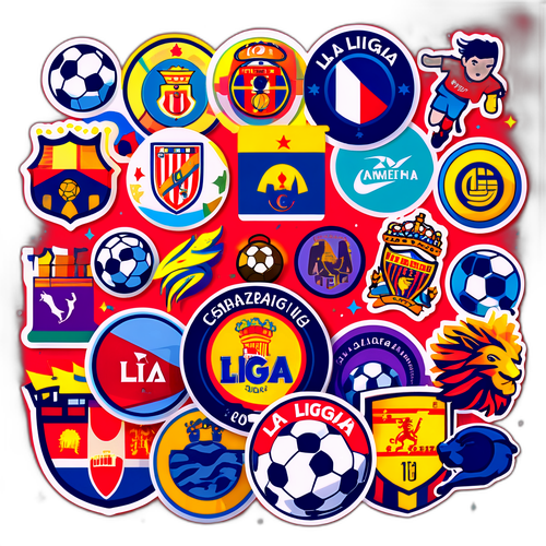 Samolepka s tématem La Ligy