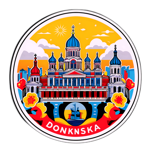 Kulturel sticker af Donetsk