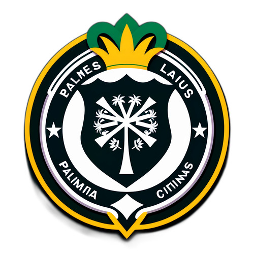 Adesivo Festivo Palmeiras x Corinthians