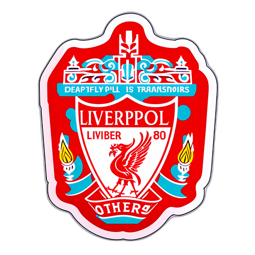 Legespotstickers med Liverpool-logo