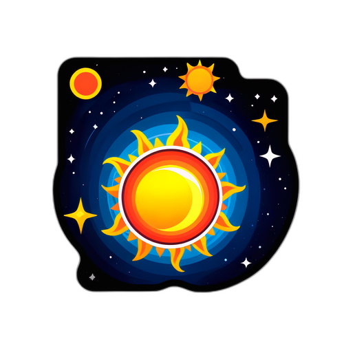 Güneş Patlamaları Bilgilendirme Çıkartması