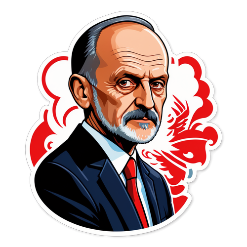 Antoni Macierewicz: Kontrowersyjny Symbol Polskiej Polityki w Grafice Stickerowej!