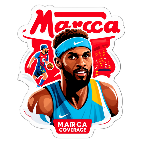 Sticker voor Marca's Sportverslaggeving