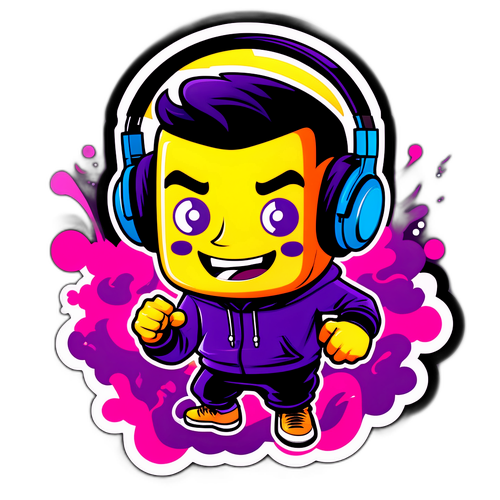 Legesyg figur med gaming-elementer