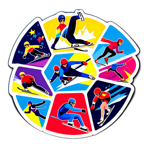 Vinter-OL 2026 Klistremerke