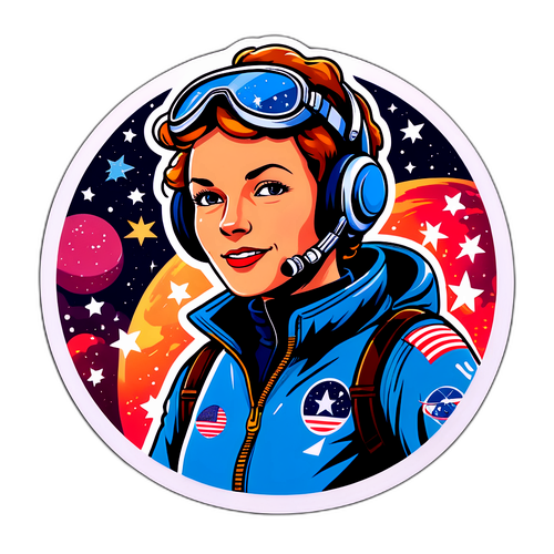 Amelia Earhart avaruudessa