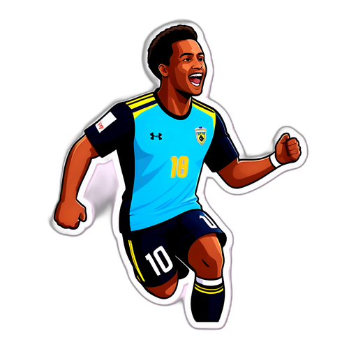 สติกเกอร์ของนักกีฬา: การเฉลิมฉลองหลังจากทำคะแนนได้