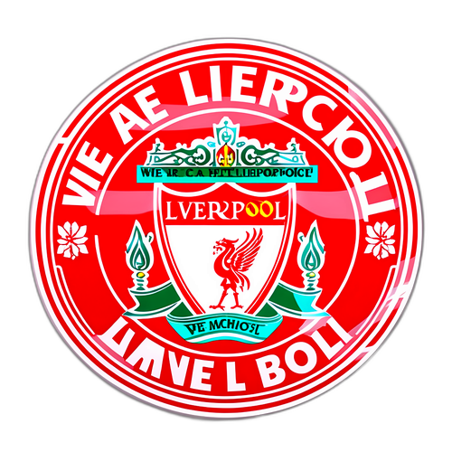 Thiết kế hình Liverpool FC trong trận chiến cuối cùng