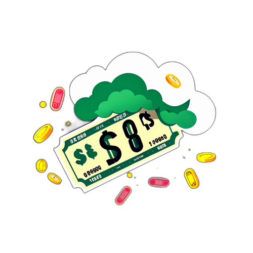 Ticket de joc Superbet și nor de bani