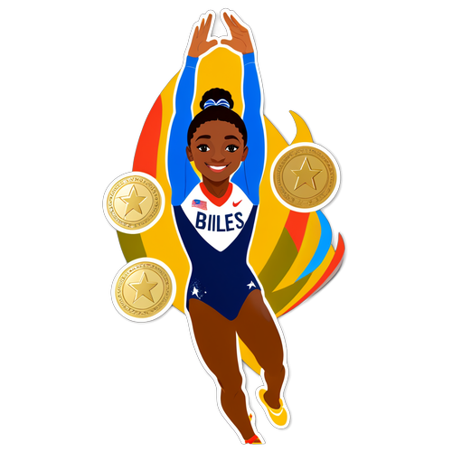 Hylla Simone Biles: Hennes Mest Festliga Gymnastikögonblick och Guldmedaljer som Inspirerar!