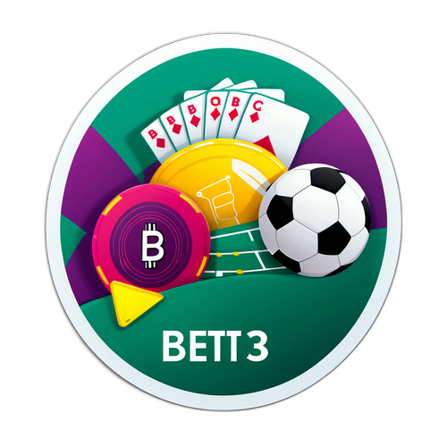 Vibrant Bet365 Sticker Design