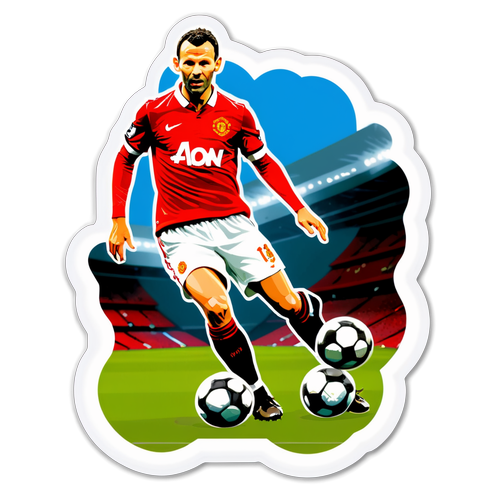 Ryan Giggs dalam Aksi di Padang