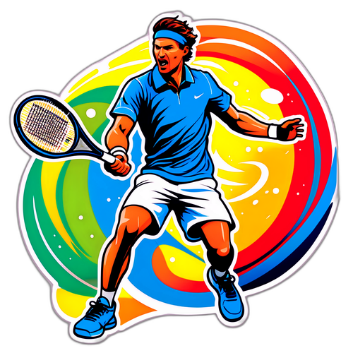 Hohe Energie: Sebastian Ofner auf dem Tennisplatz